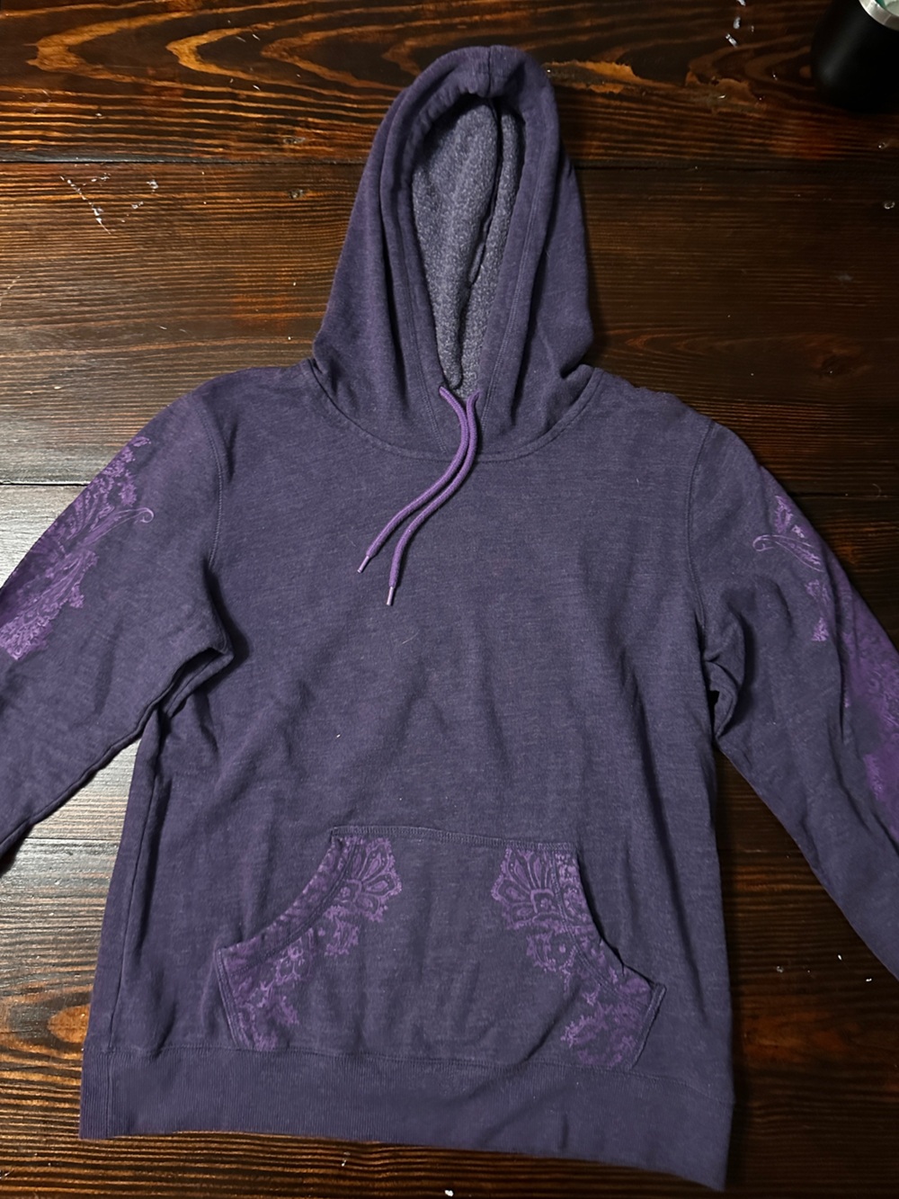 Made for Life purple hooded sweatshirt size medium